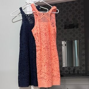 Lilly Pulitzer crochet dresses size small